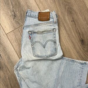 Levi's Light Blue Straight Leg